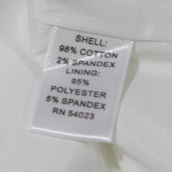 BANANA REPUBLIC Solid White Sheath Dress - Picture 6 of 6